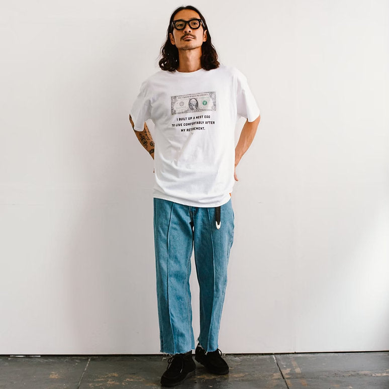 DOLLAR TEE / 25SP-017 WHITE