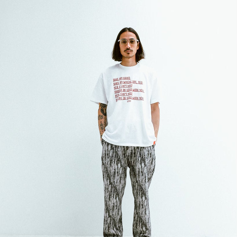 FALL IN LOVE “渾身”TEE / 25FW-002 WHITE