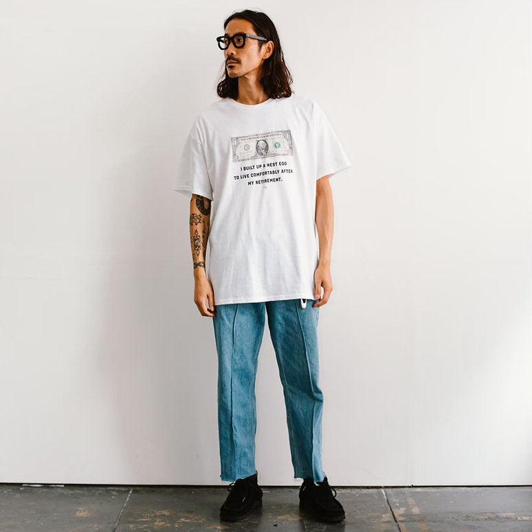 DOLLAR TEE / 25SP-017 WHITE