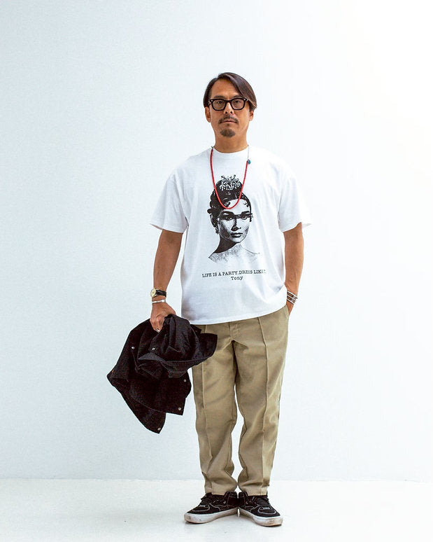 BEAUTIFUL“渾身”TEE / 25FW-001 WHITE