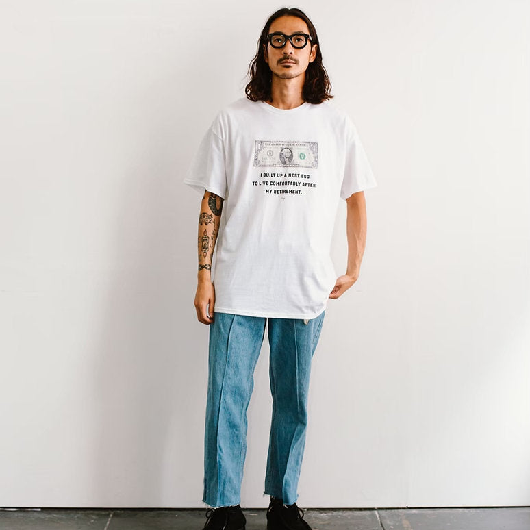DOLLAR TEE / 25SP-017 WHITE