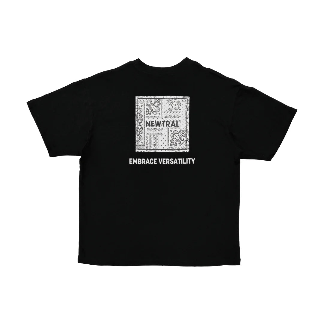 PAISLEY_ LOGO_TEE BLACK