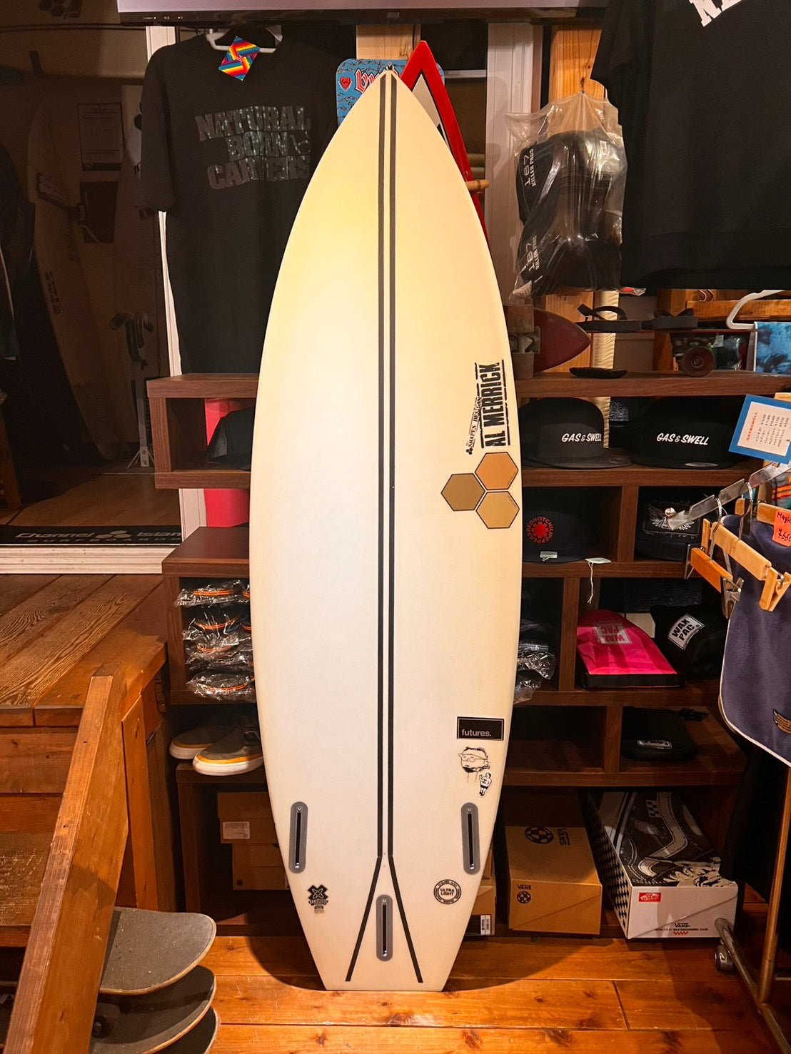 CHANNEL ISLANDS Neck Beard2 Spine-Tek(5'9 19 5/8 2 1/2 31.6L)