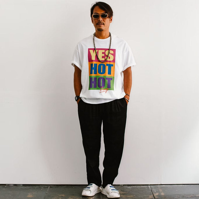 YES HOT TEE / 25SP-016 WHITE