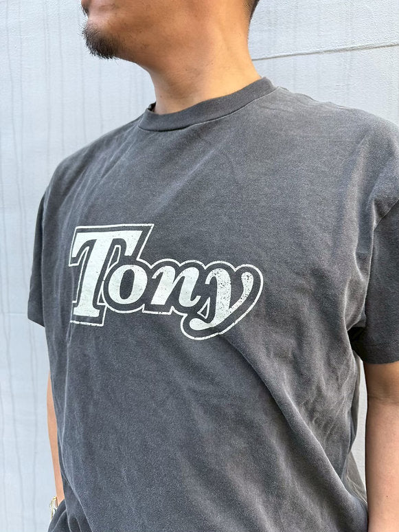 Tony Logo “渾身”Tee / 25SM-008 BLACK