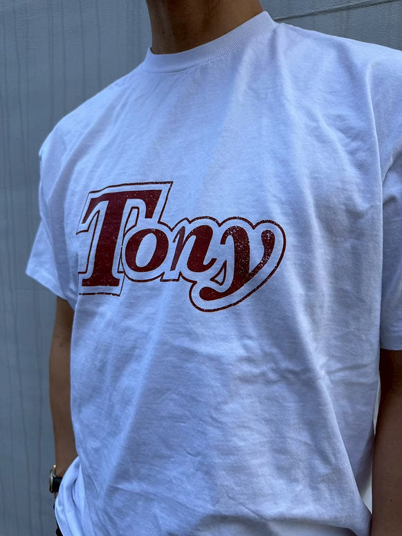 Tony Logo “渾身”Tee / 25SM-008 WHITE