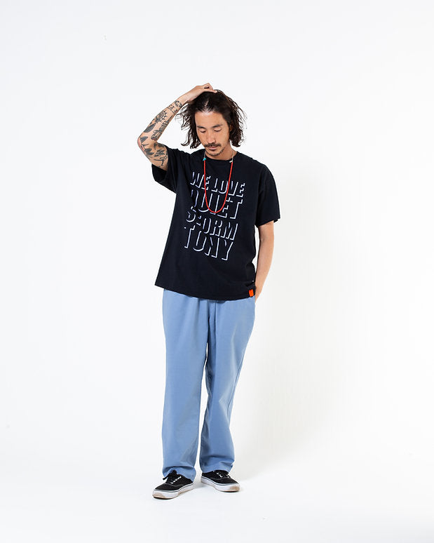 Quiet Storm Tee / 26SS-007 BLACK