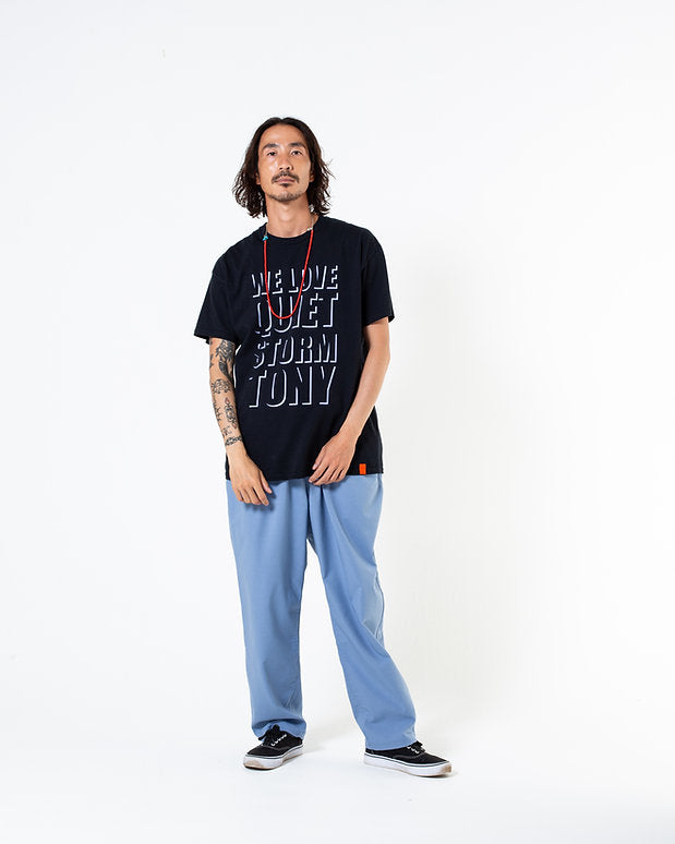 Quiet Storm Tee / 26SS-007 BLACK