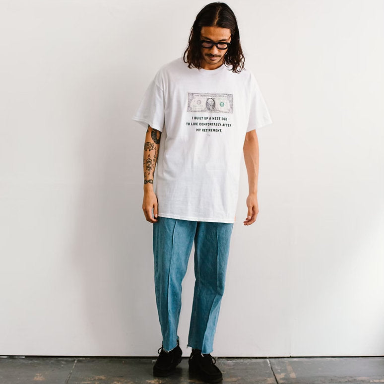 DOLLAR TEE / 25SP-017 WHITE