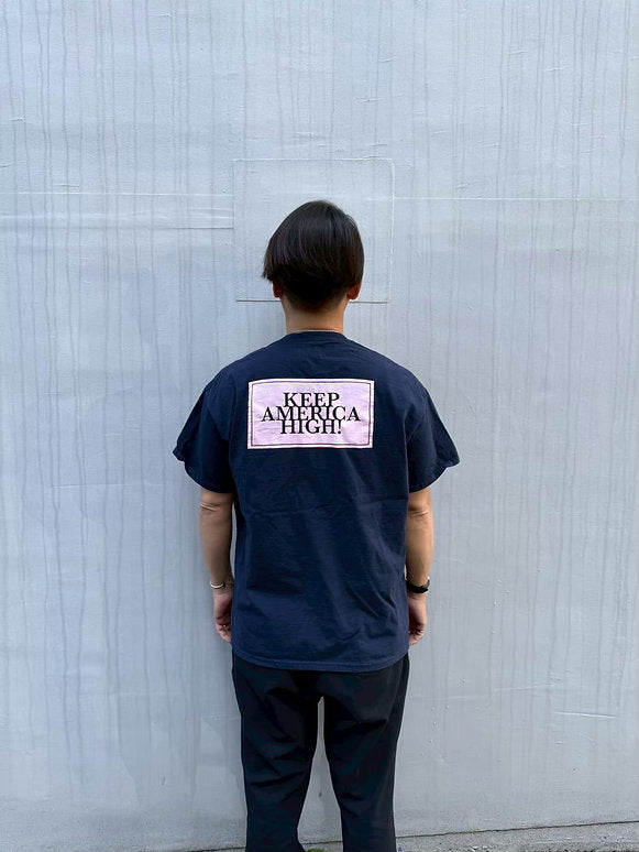 25SM-006 Keep America High ! Tee / 25SM-006 NAVY