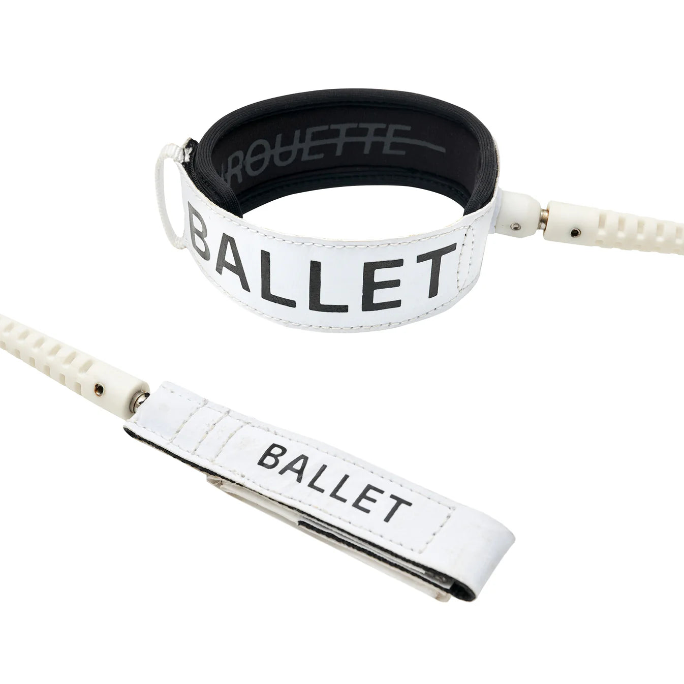 BALLET(バレー) PIROUETTE LEASH 6フィート -WHITE-