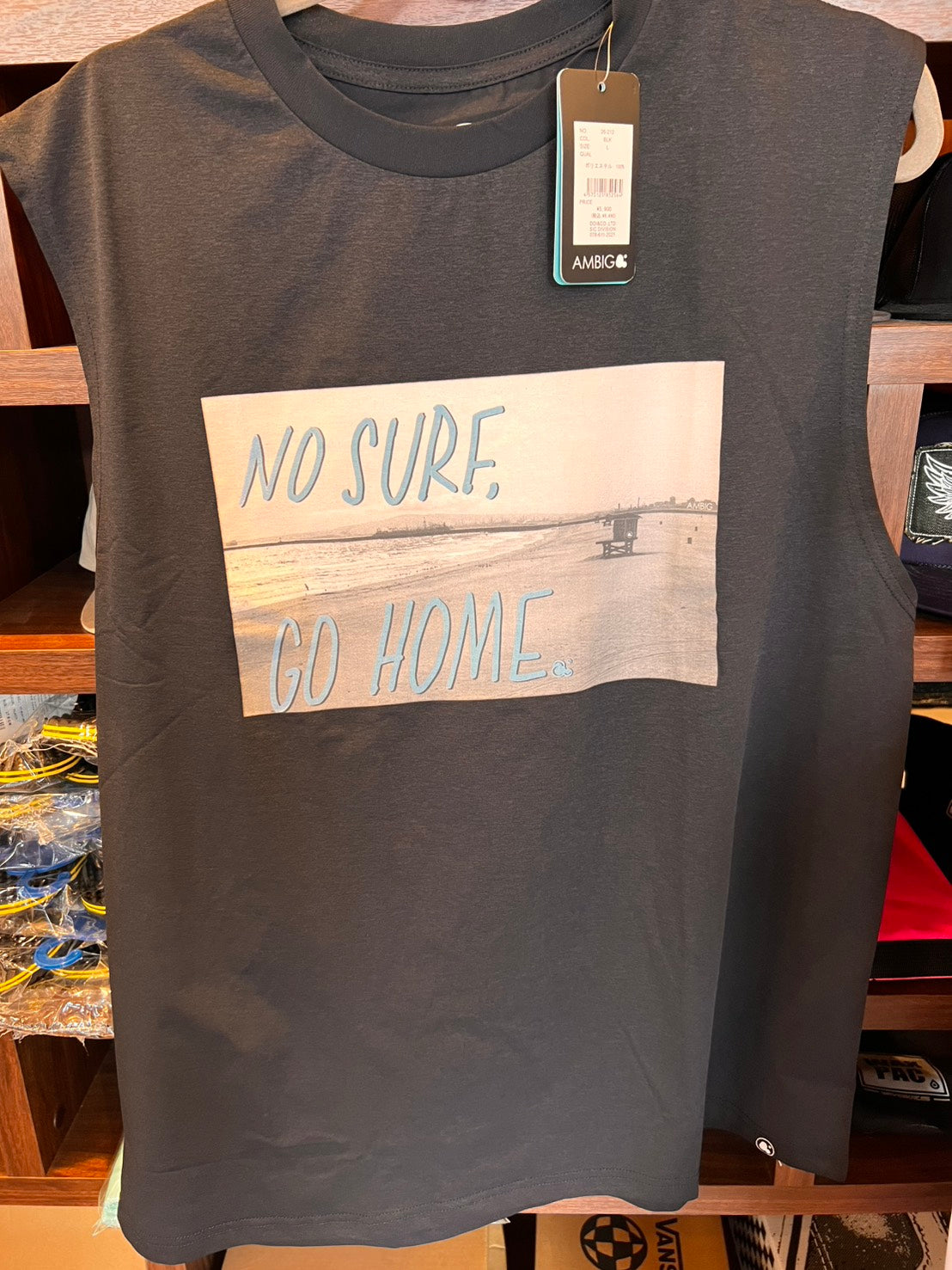 NO SURF BLACK