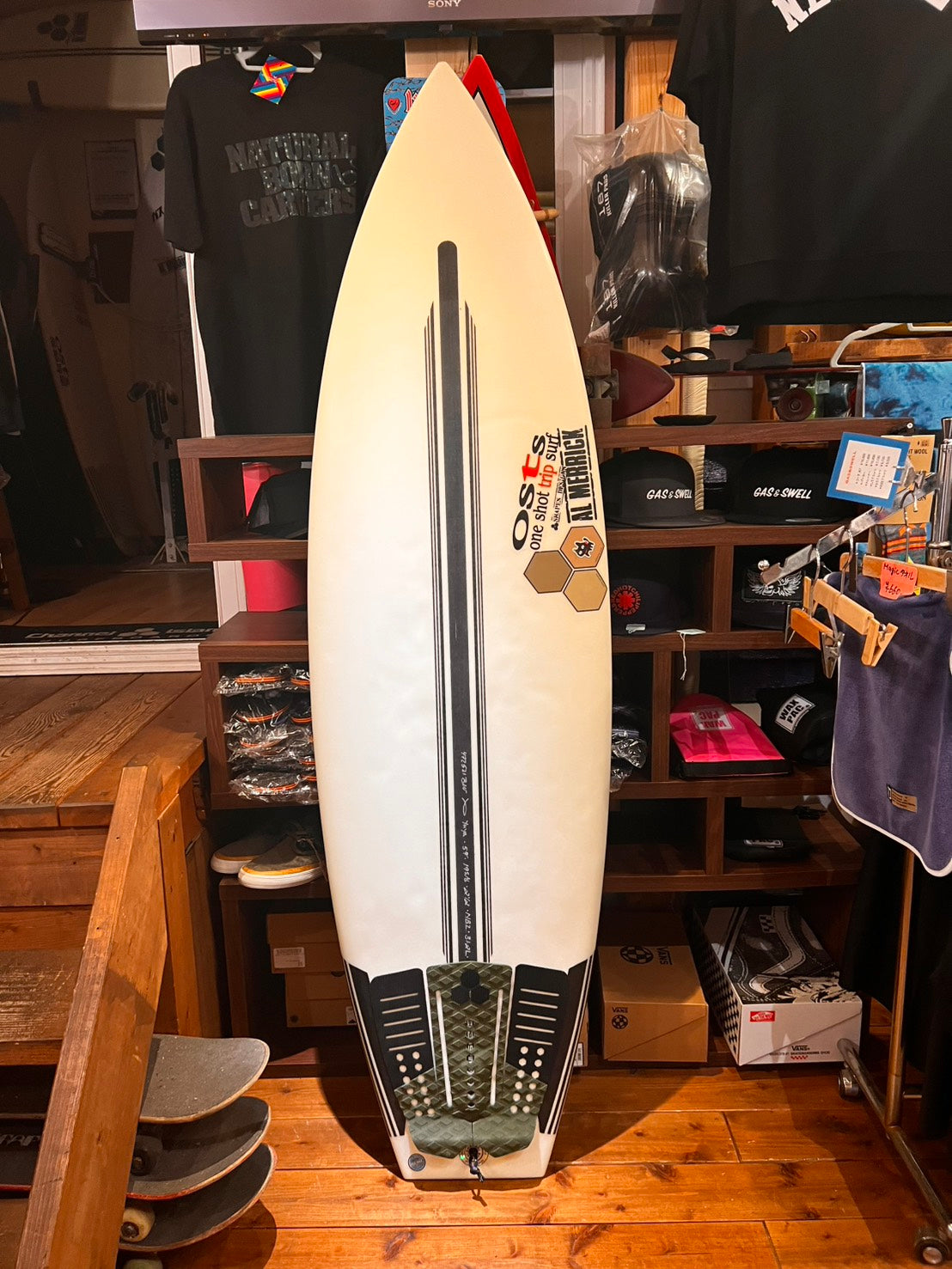 CHANNEL ISLANDS Neck Beard2 Spine-Tek(5'9 19 5/8 2 1/2 31.6L)