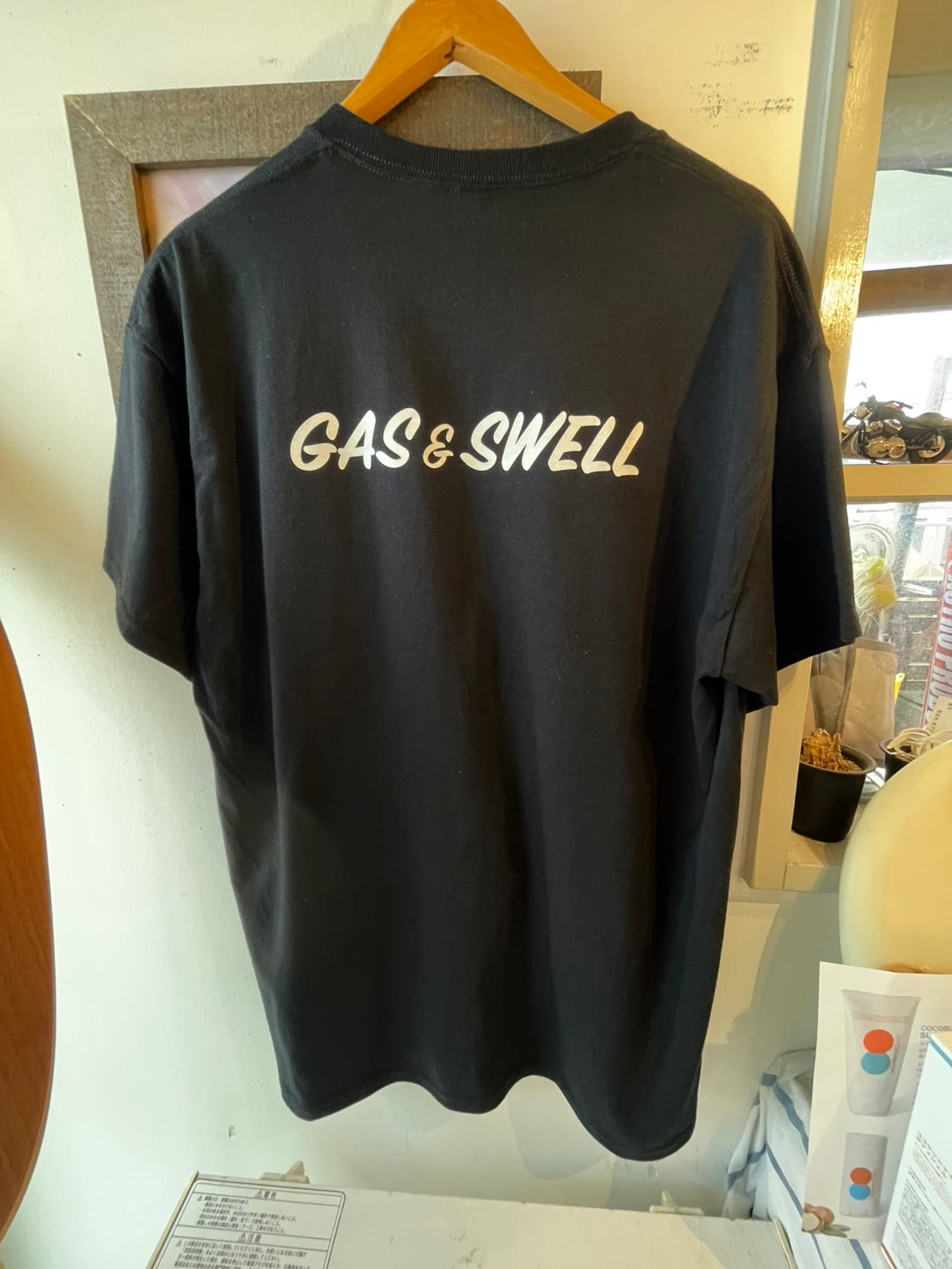 Gasswell ポケットTシャツ ブラック