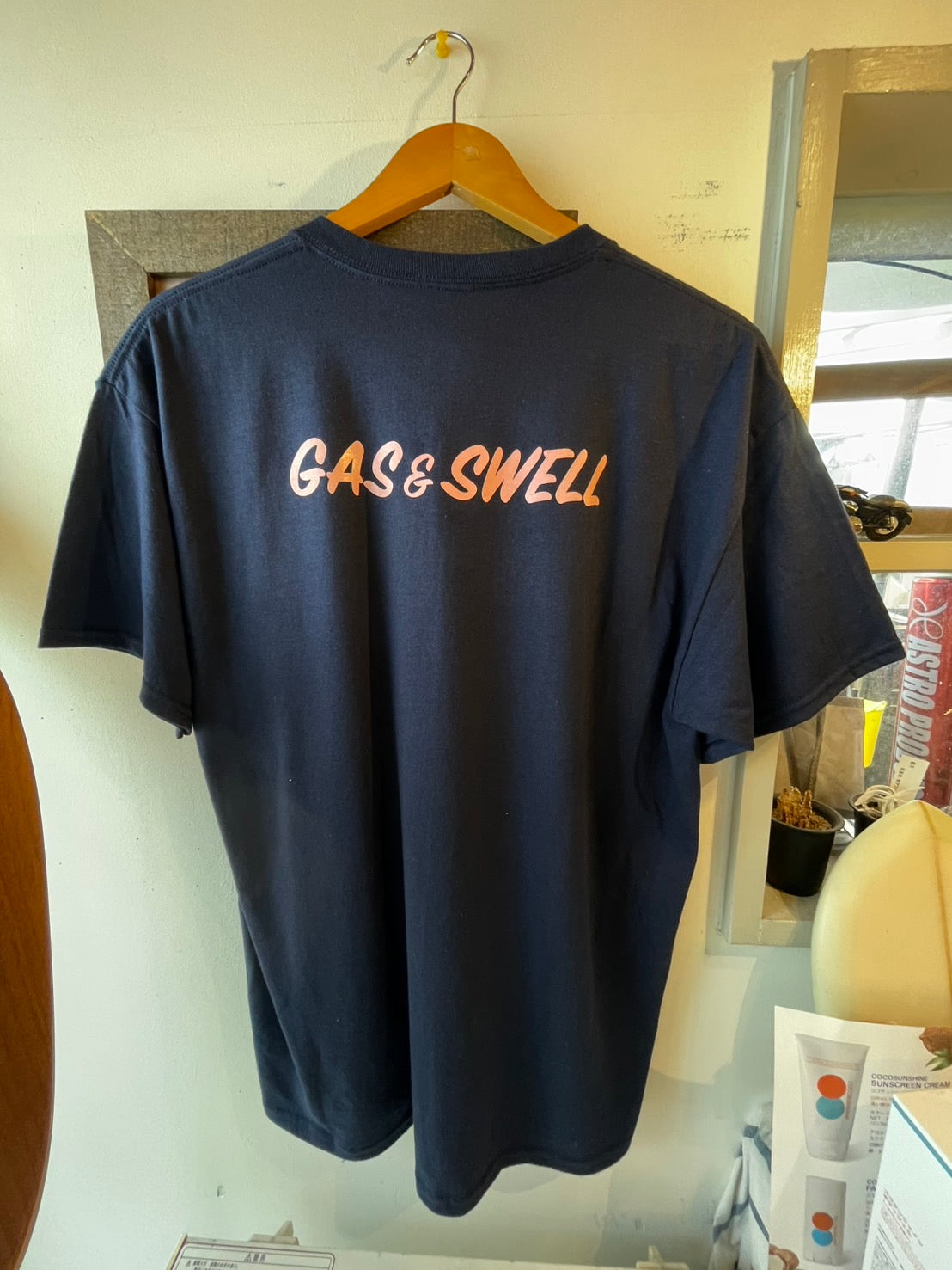 Gasswell ポケットTシャツ ネイビー