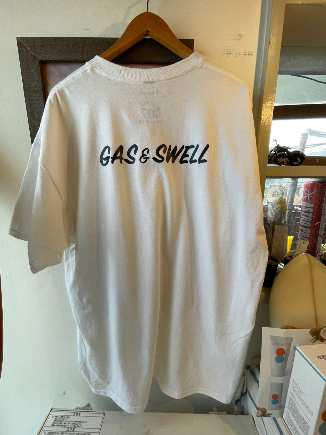 Gasswell ポケットTシャツ ホワイト