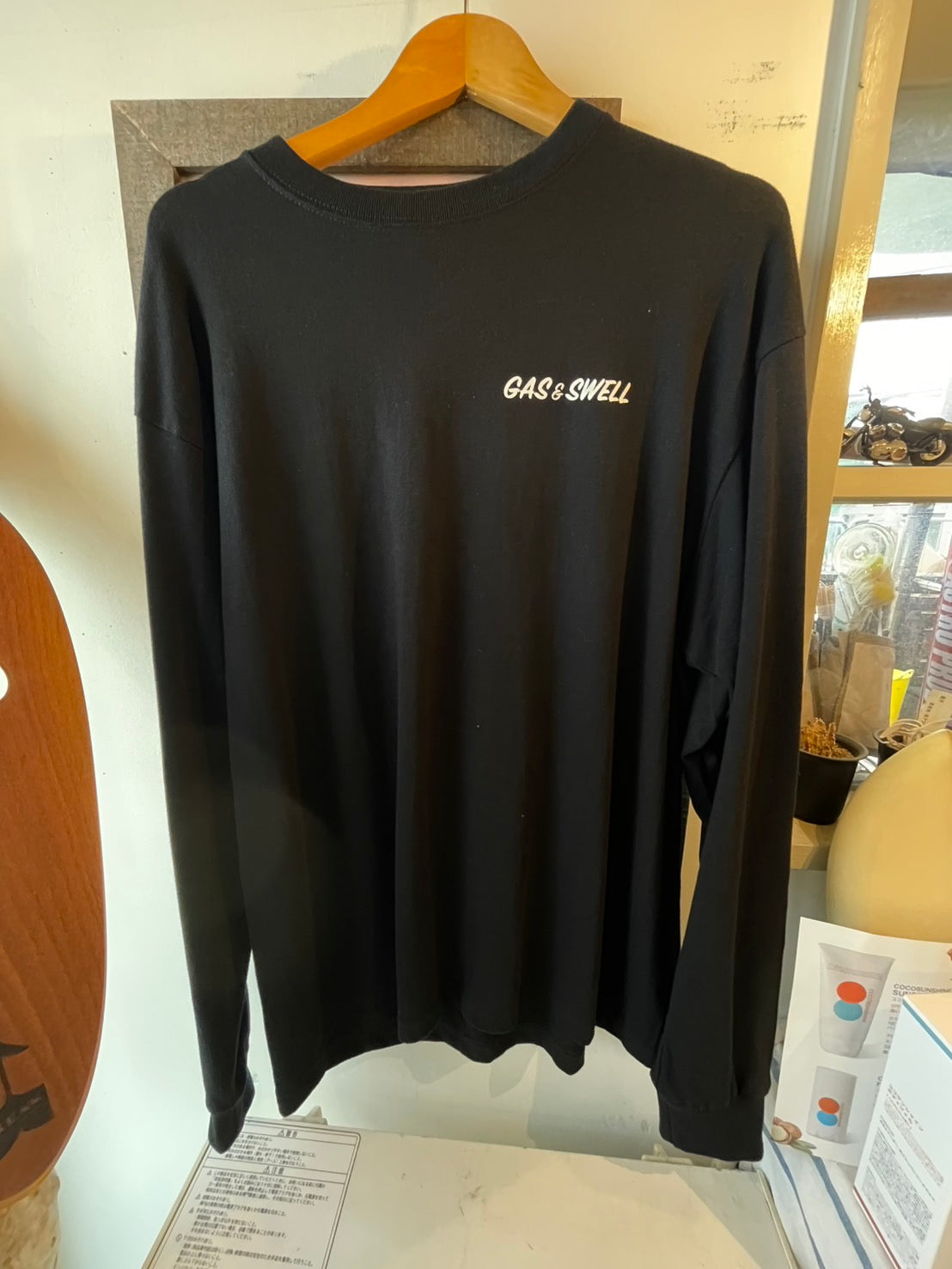 Gasswell ロンT ブラック