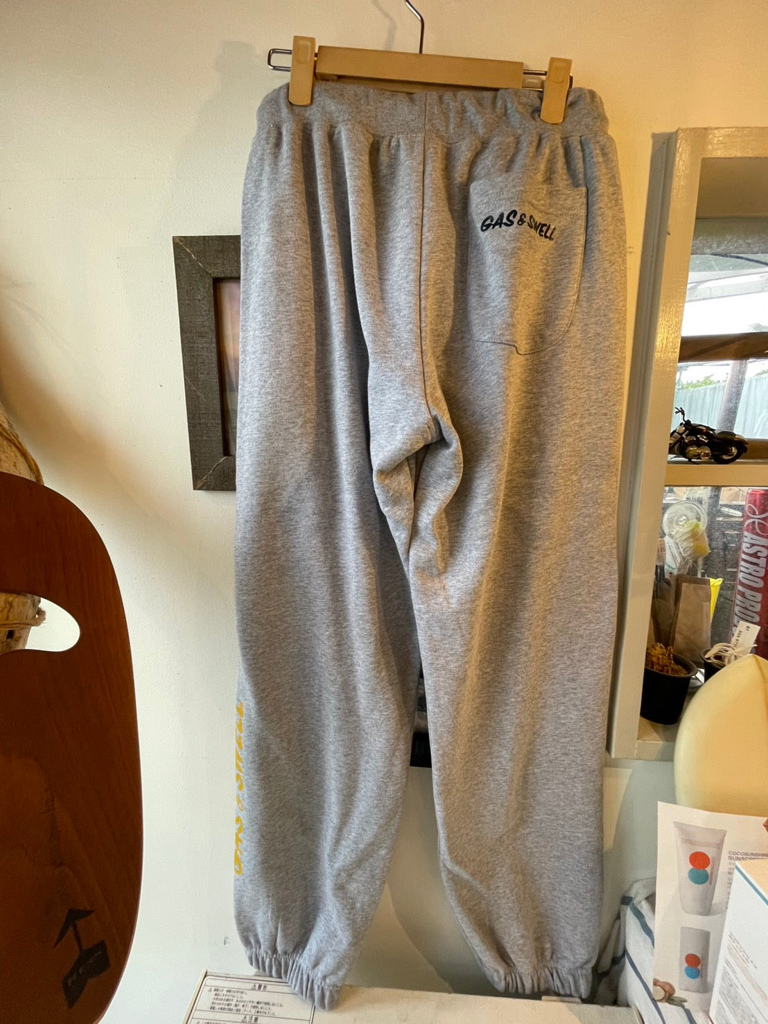 Gasswell スエットパンツ グレー