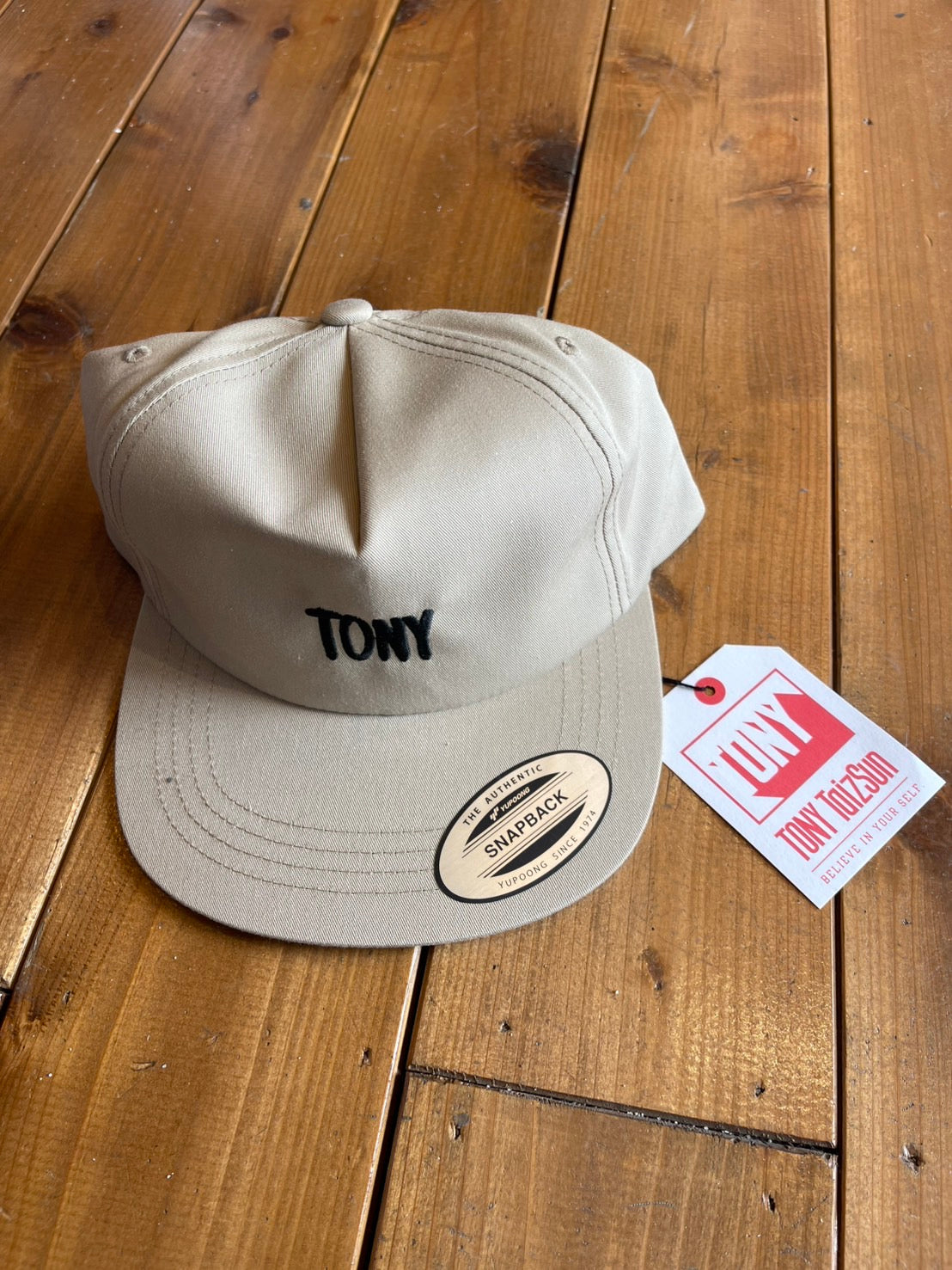 TONY BB CAP(ベージュ)