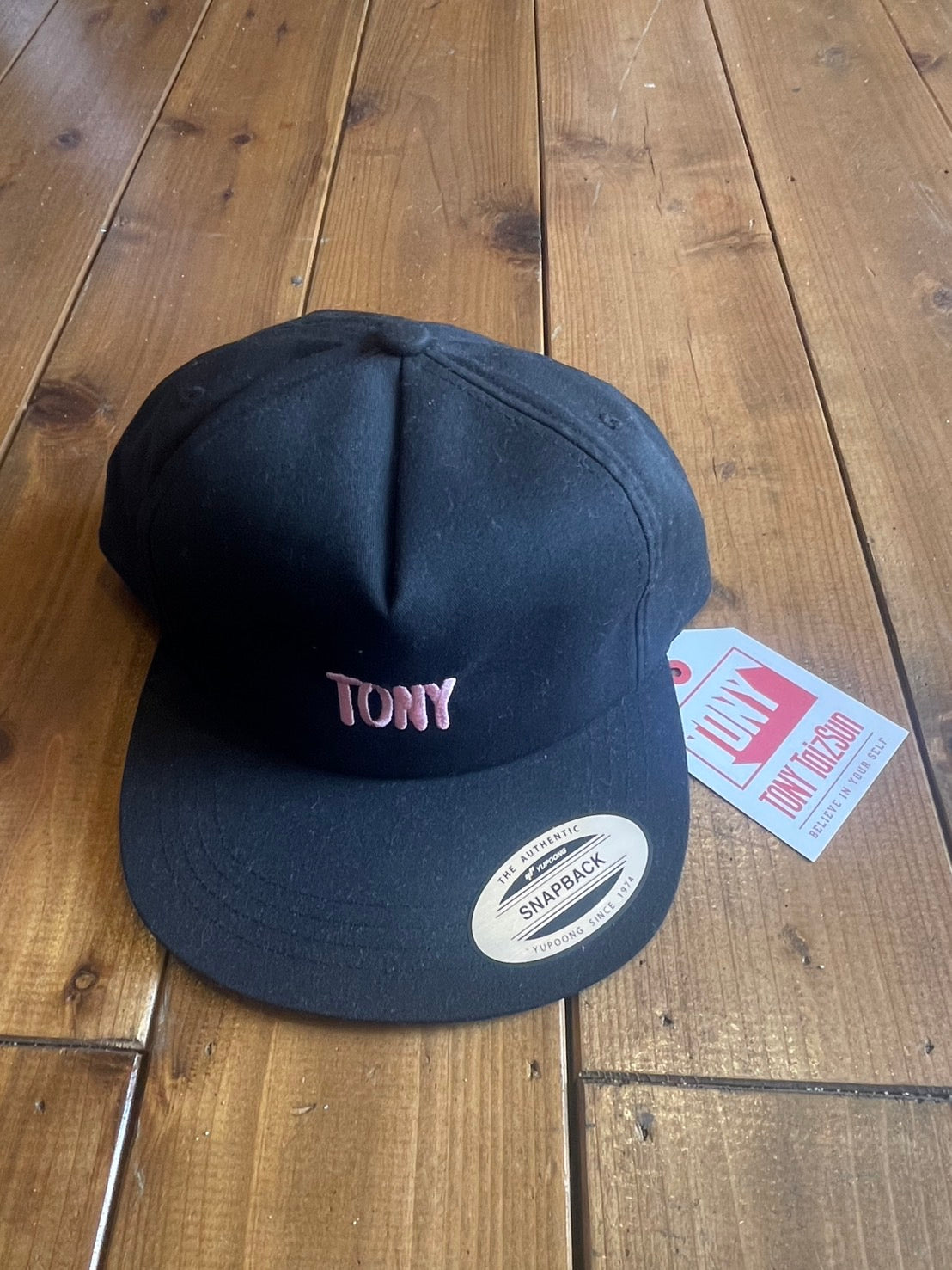 TONY BB CAP(ブラック)
